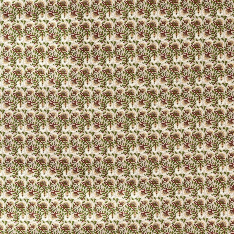 Wardle Weave Outdoor Fabric Madder/Forest