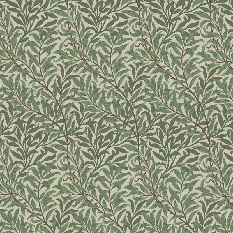 Willow Boughs Weave Fabric Forest/Thyme
