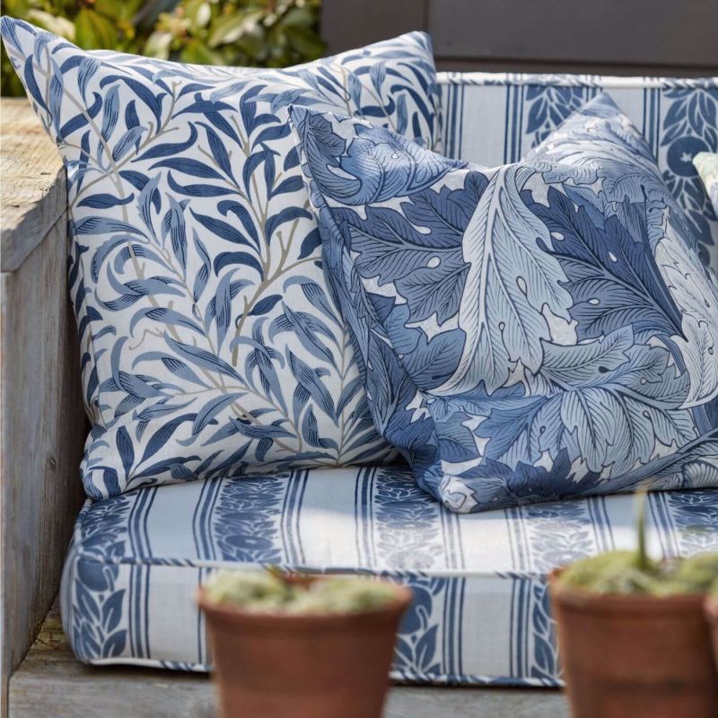 Willow Boughs Outdoor Fabric Indigo