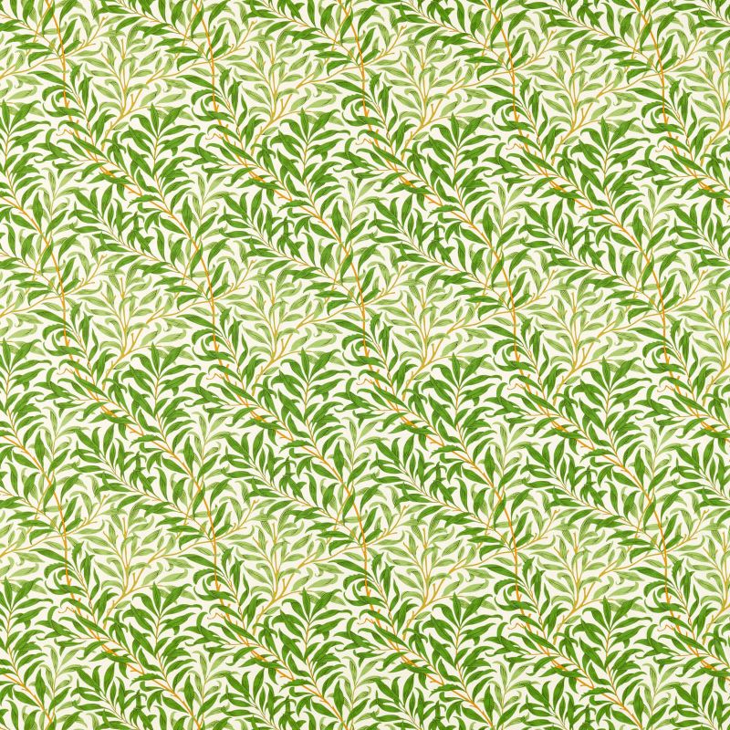 Willow Boughs Fabric Leaf Green