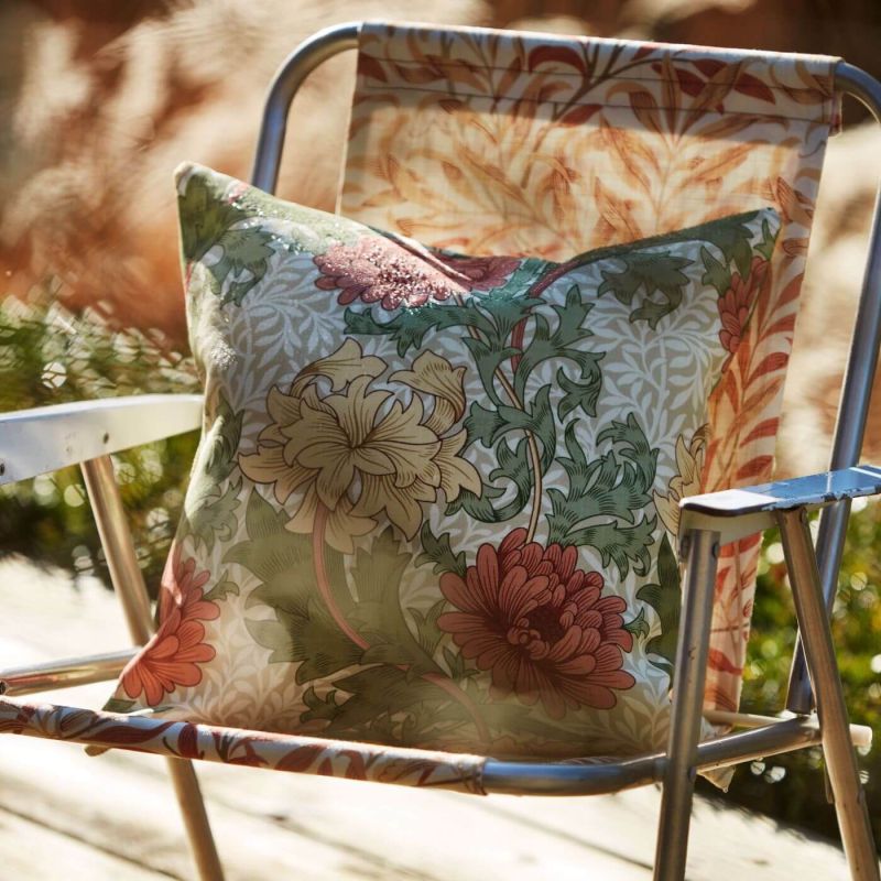 Willow Boughs Outdoor Fabric Russet/Wheat