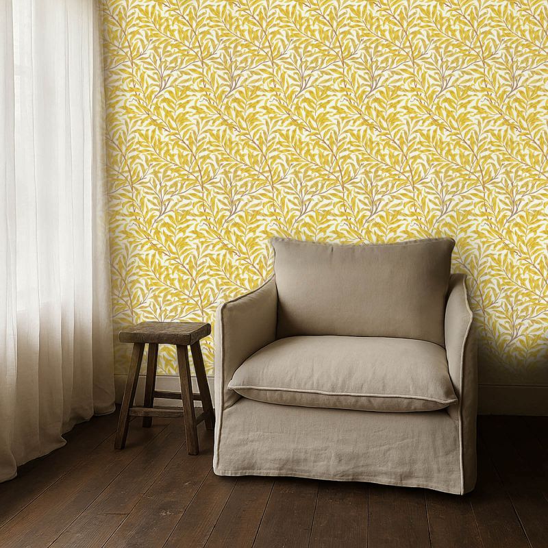 Willow Boughs Wallpaper Summer Yellow