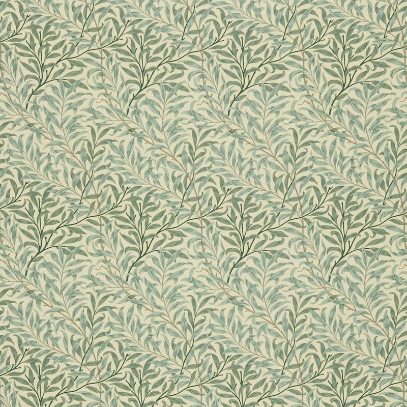 Willow Boughs Fabric Cream/Pale Green