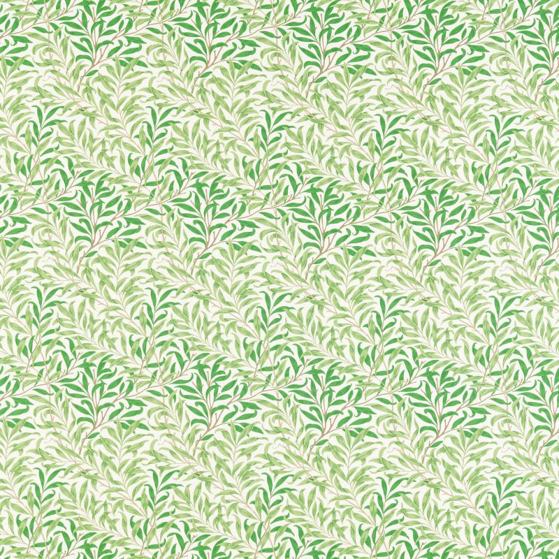 Willow Boughs Fabric Leaf Green