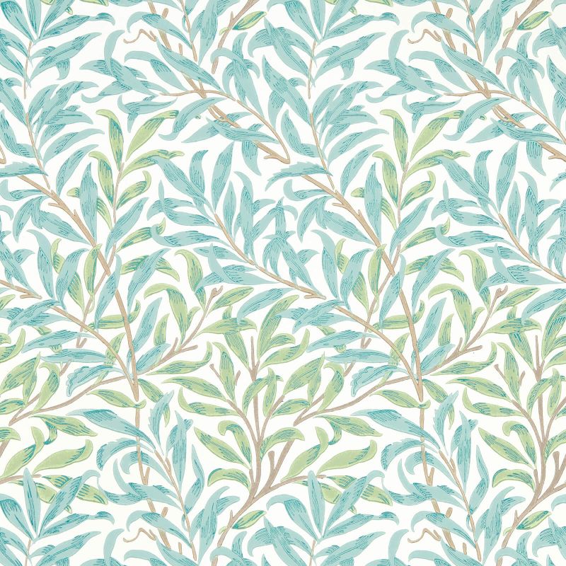 Willow Boughs Wallpaper Willow/Seaglass