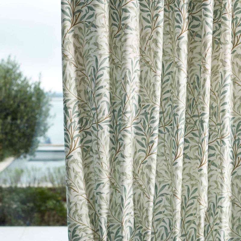 Willow Boughs Wide Width Fabric Soft Teal/Mint