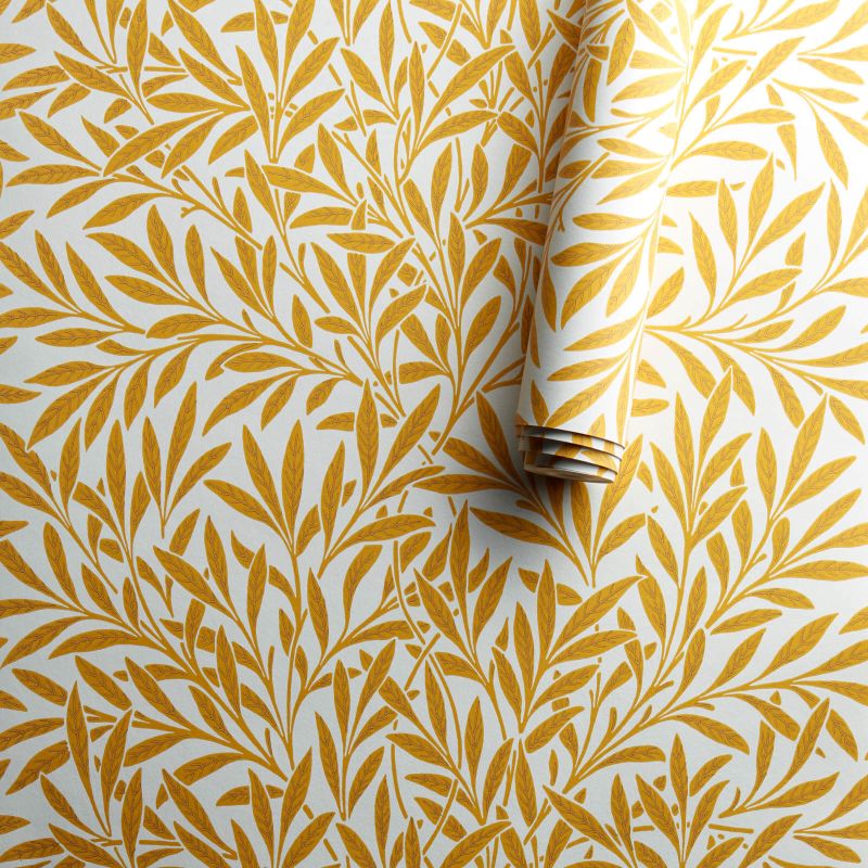 Willow Wallpaper Yellow