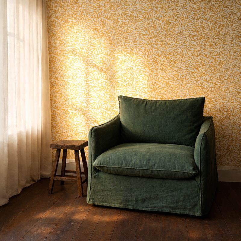 Willow Wallpaper Yellow