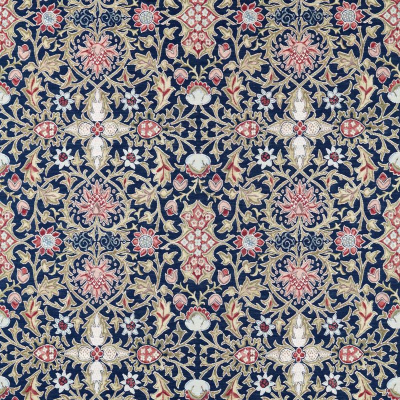 Wilton Weave Fabric Indigo