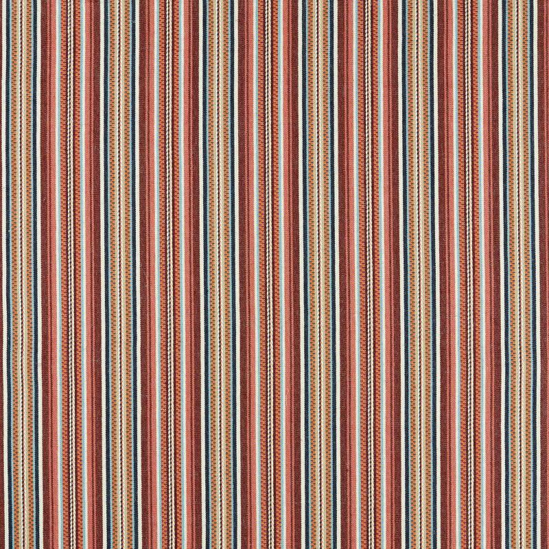 Woodford Stripe Fabric Mulberry