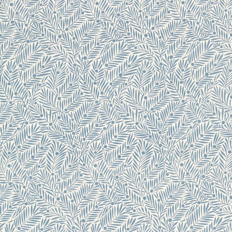 Yew & Aril Fabric Mineral Blue