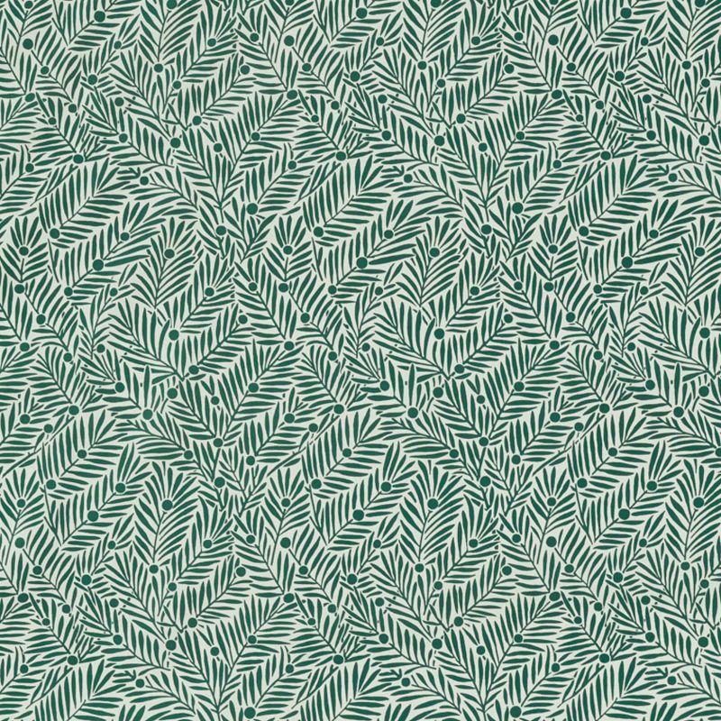 Yew & Aril Fabric Seagreen