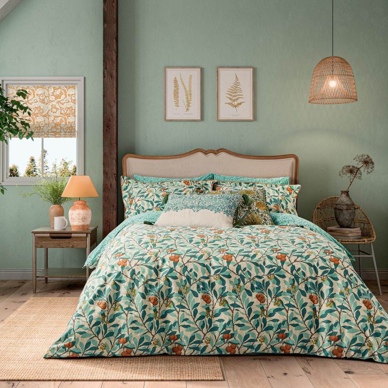 Arbutus Bedding Set, Turquoise Turquoise