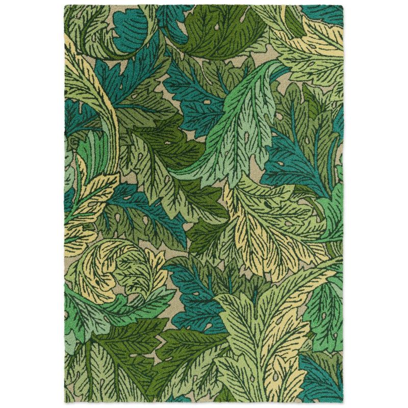 Acanthus Outdoor rug Nettle/Sky Blue 46766-200616 Nettle/Sky Blue