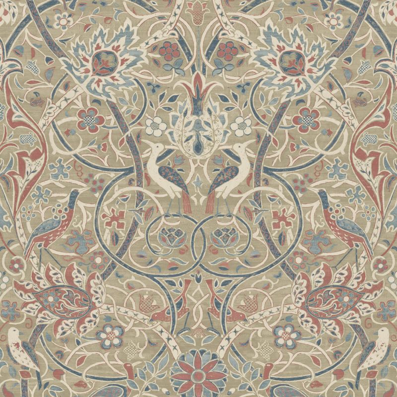 Bullerswood Wallpaper Spice/Manilla