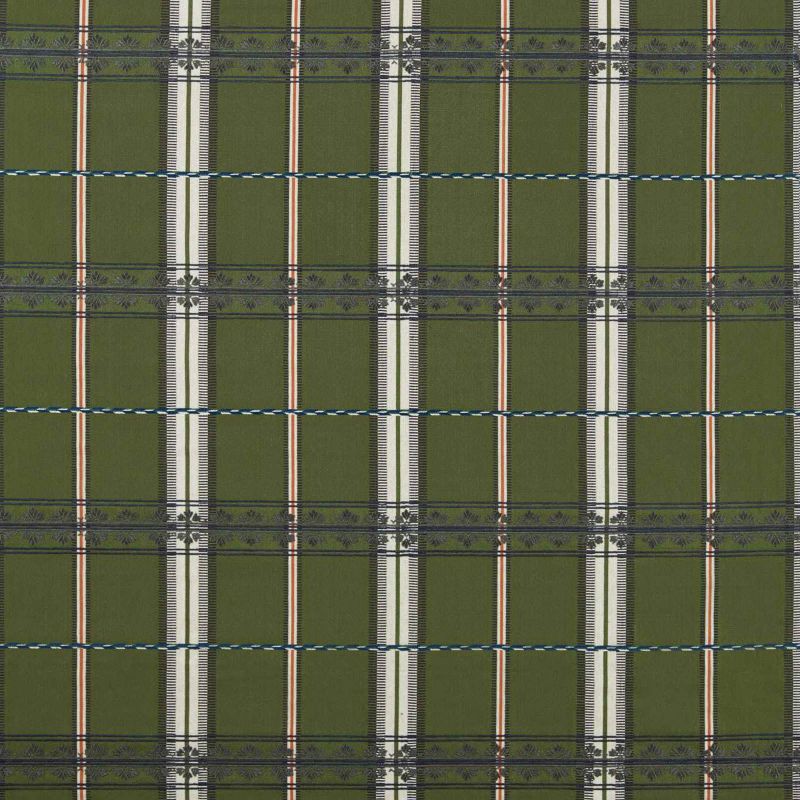 Hanover Check Fabric Forest