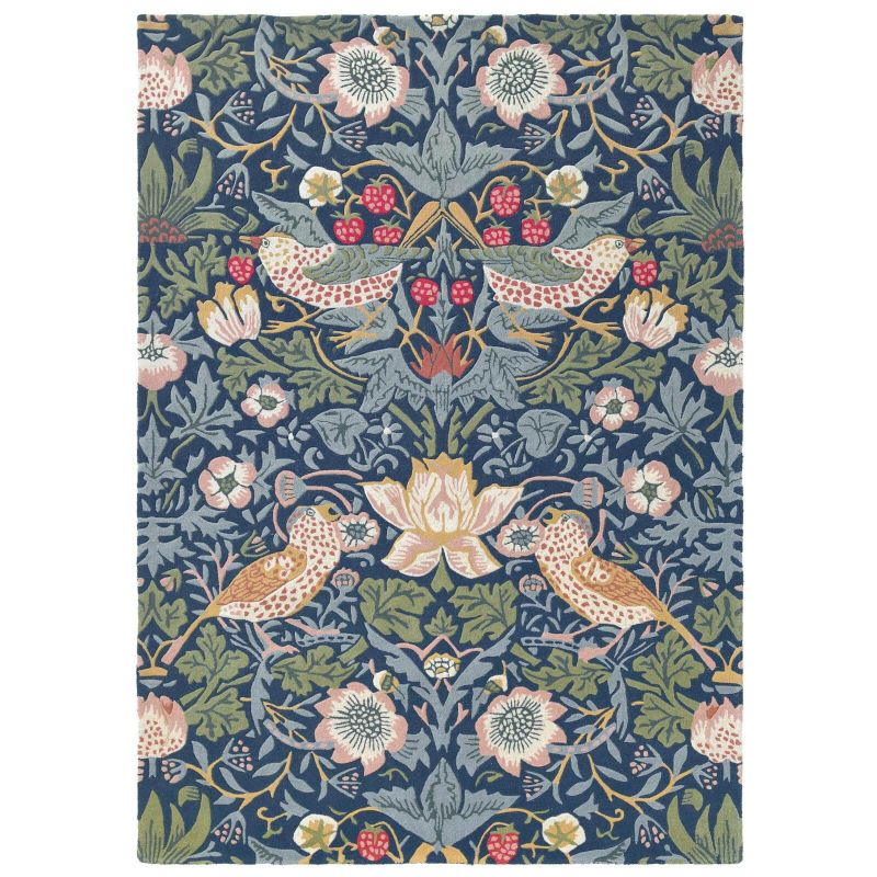 Strawberry Thief rug Indigo 43942-200412 Indigo