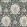 Iris & Rose Wallpaper Indigo/Thyme