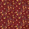 Fruit Velvet Fabric Madder/Bayleaf