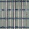Hanover Check Fabric Teal/Indigo