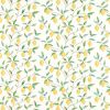 Lemon Tree Fabric Lemon/Bayleaf