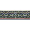 Ornamental Frieze Wallpaper Indigo/Thyme