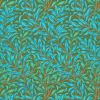 Willow Boughs Wallpaper Olive/Turquoise