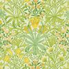 Woodland Weeds Wallpaper Sap Green