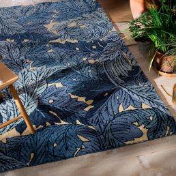 Acanthus Outdoor rug Indigo 46766-200619 Indigo