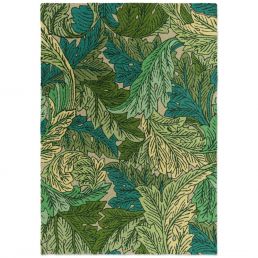 Acanthus Outdoor rug Nettle/Sky Blue 46766-200616 Nettle/Sky Blue