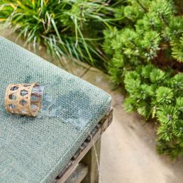 Amble Weave Outdoor Fabric Mineral Blue