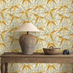 Bamboo Wallpaper Sunflower