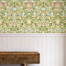 Bird Wallpaper Webbs Blue