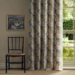 Cornflower Embroidery Fabric Lemon/Nettle