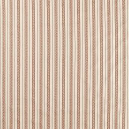 Elm Stripe Fabric Apricot/Linen