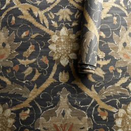 Montreal Wallpaper Charcoal/Bronze