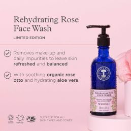 Rehydrating Rose Face Wash by Neal's Yard