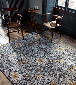 Snakeshead Rug Indigo