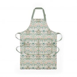 Strawberry Thief Apron, Cochineal/Willow Cochineal/Willow