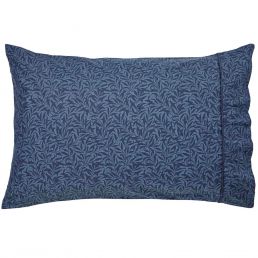 Strawberry Thief Standard Pillowcase Pair, Indigo Indigo