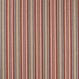 Woodford Stripe Fabric Mulberry