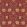 Honeysuckle & Tulip Fabric Brick/Russet