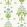 Meadow Sweet Wallpaper Cobalt/Grass green