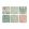Set of 6 Coasters, Multi Multi