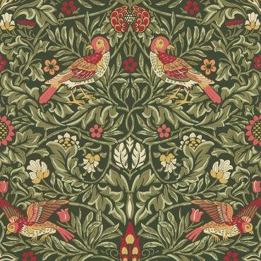 Bird Wallpaper Wooded Dell