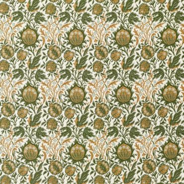 Elmcote Weave Outdoor Fabric Moss/Wheat