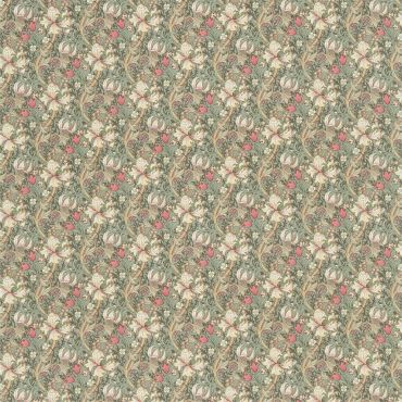 Golden Lily Minor Fabric Artichoke/Vanilla