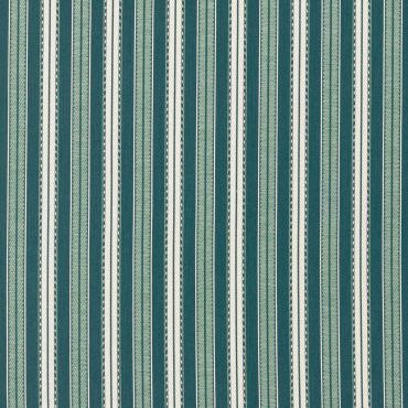 Hammersmith Woven Stripe Outdoor Fabric Teal