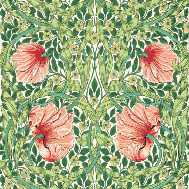 Pimpernel Wallpaper Shamrock/Watermelon