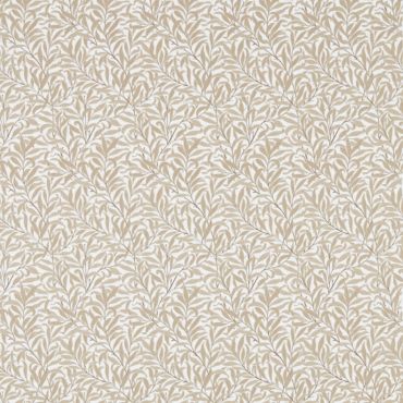Pure Willow Boughs Embroidery Fabric Wheat